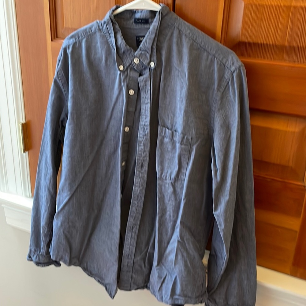 JCREW slim fit casual button down (XL)